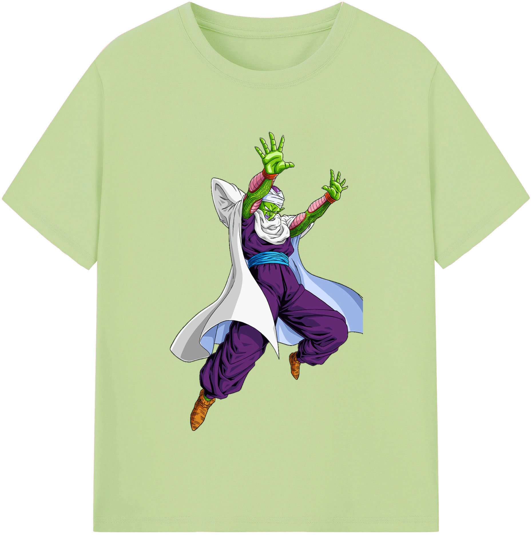 （画像用） ドラゴンボール ピッコロ DRAGON BALL Piccolo 綿100％半袖Tシャツ（フロントプリント）